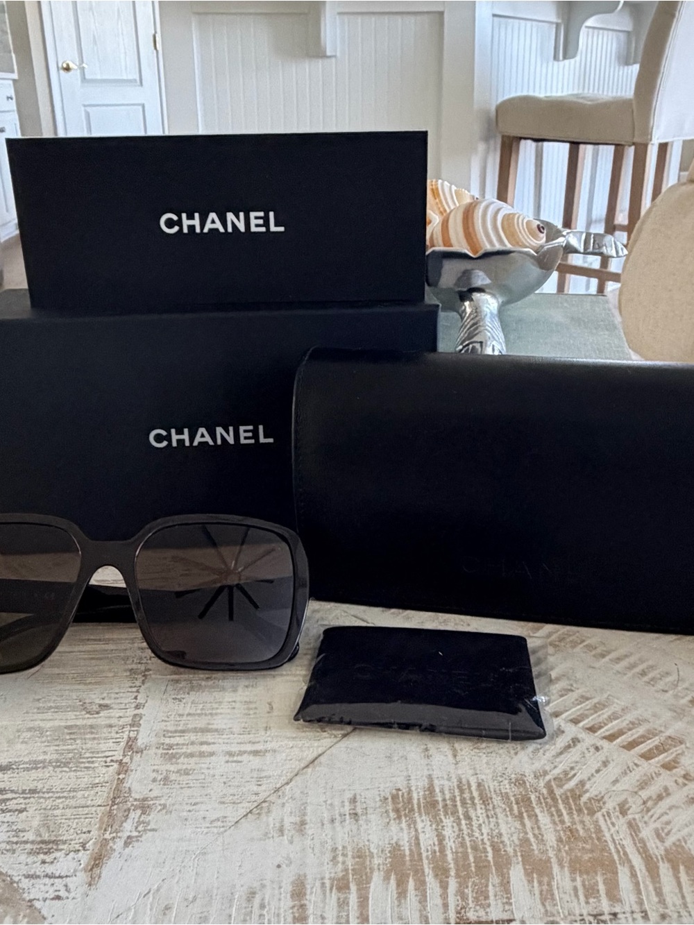 Chanel Square Sunglasses - Picture 4 of 16